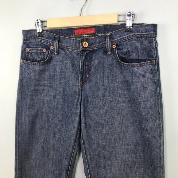 Colins Jeans 792 Regular Waist Wide Leg Flare Medium Wash Jeans | Size 30 - Picture 11 of 11